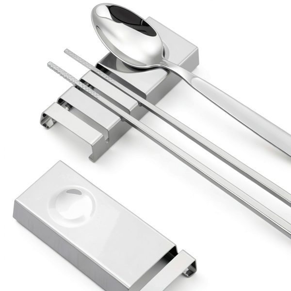 Cutlery Rests by maiwalk 304 Stainless Steel Set of 6 Silver A-2