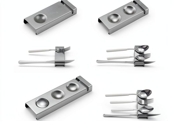 Cutlery Rests by maiwalk 304 Stainless Steel Set of 6 Silver A-6