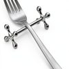 Silver Victorian Classic Cutlery Rest Set of 6 BMTick Wall Mount-1