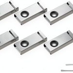 Cutlery Rests by maiwalk 304 Stainless Steel Set of 6 Silver A-0