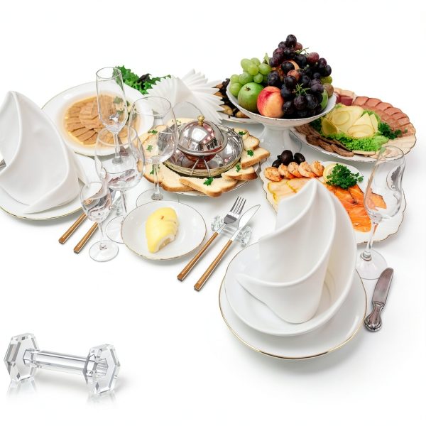 10 Pcs Crystal Acrylic Dumbbell Knife Fork Rest Bulk High Transparent Knife Chopstick Spoon Holder Restaurant Supplies for Placing Tableware Table Decoration Wedding Housewarming Favor Gifts-2