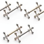 Silver Victorian Classic Cutlery Rest Set of 6 BMTick Wall Mount-0