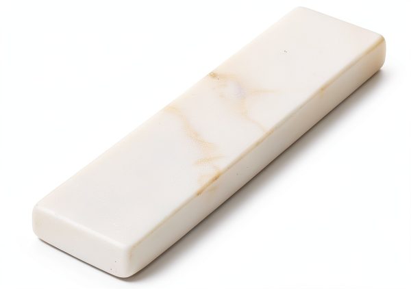 Koyo Pottery White Marble Cutlery Rest Set of 4 4.3 in (11 cm)-1