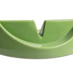 Knife Rest Tupperware Vintage Gadget 1263 Candy Apple Green Plastic-0