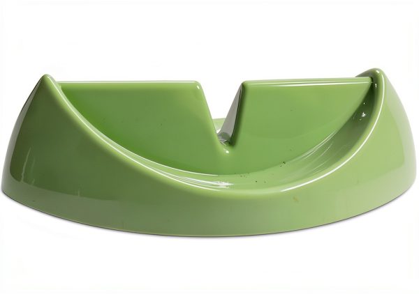 Knife Rest Tupperware Vintage Gadget 1263 Candy Apple Green Plastic-0